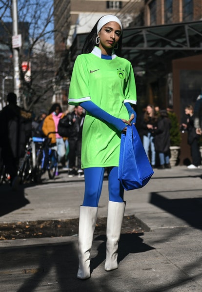 Malvika Sheth New York Fashion Week Automne/Hiver 2022 Street Style