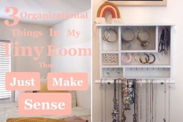 J'ai une petite chambre - les 3 éléments qui rendent l'organisation facile et efficace