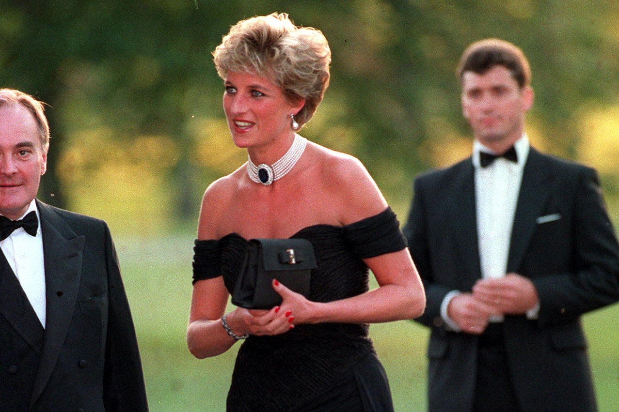 Diana, princesse de Galles portant la robe 