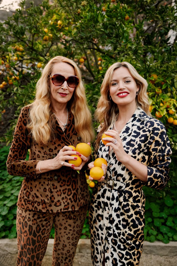 Georgia May Jagger et Jerry Hall